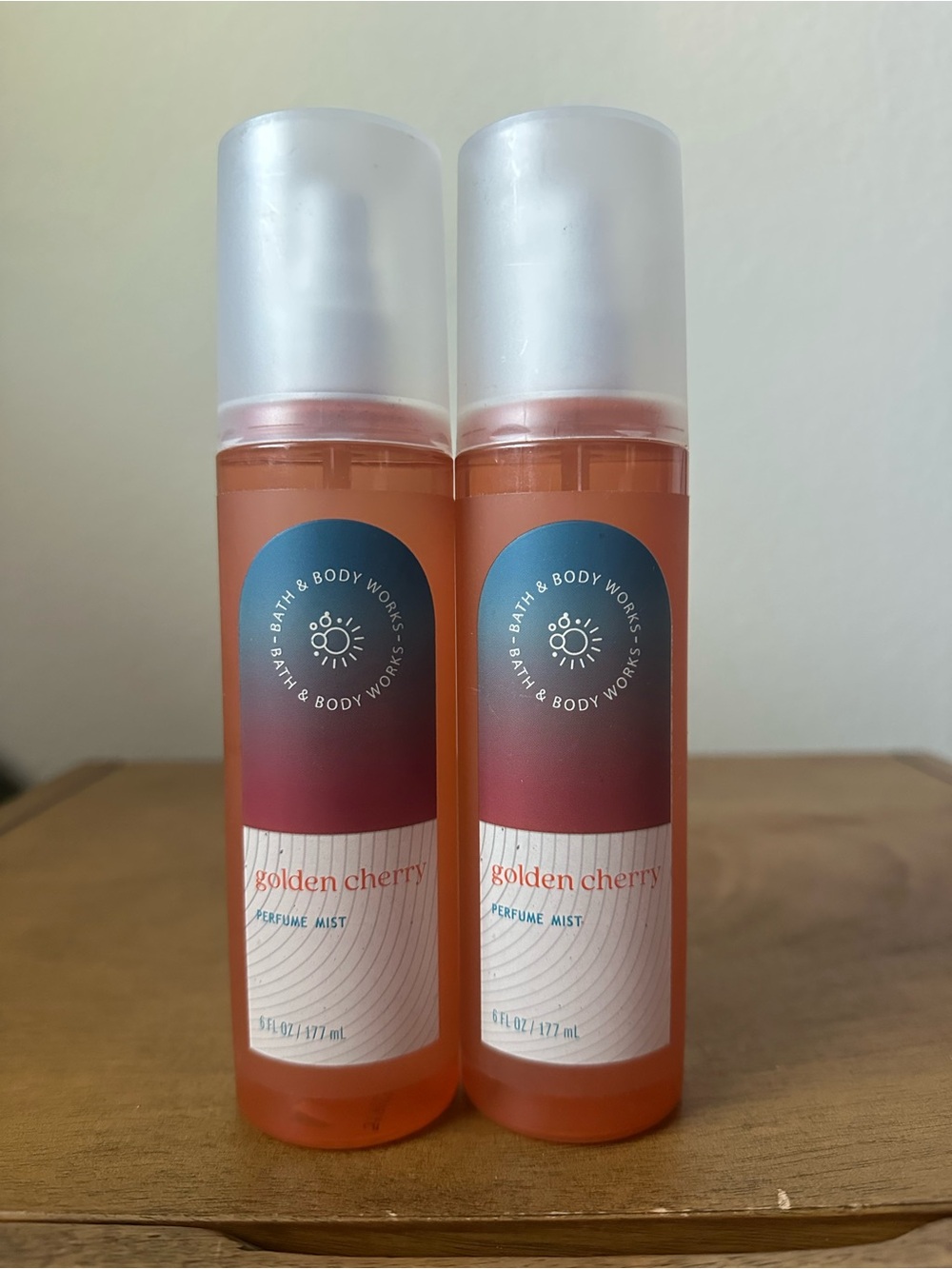 X2 Bath & Body Works Golden Cherry Perfume Mists NEW